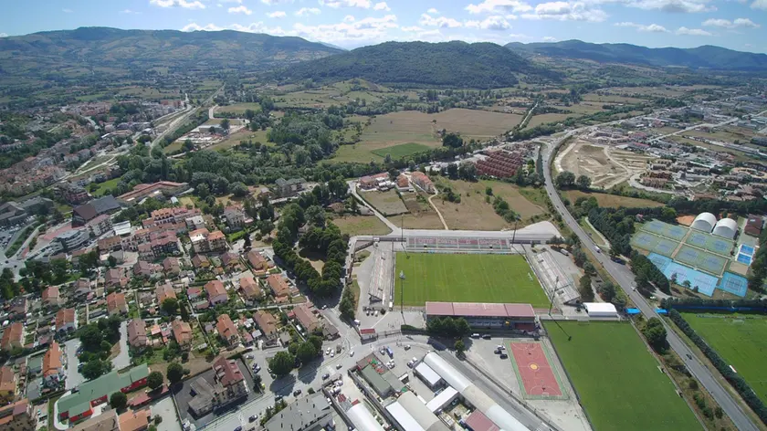 Lo Stadio Teofilo Patini di Castel di Sangro