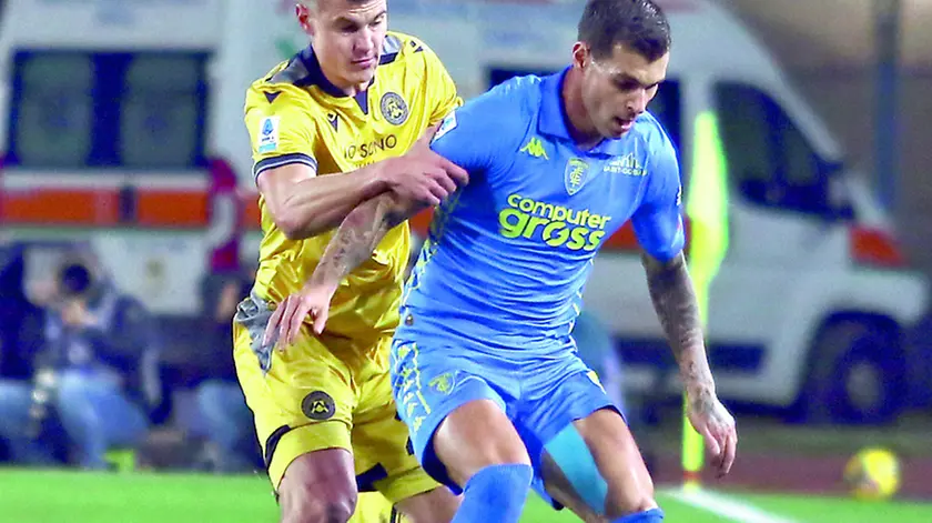 Jaka Bijol contro Pellegri in Empoli-Udinese