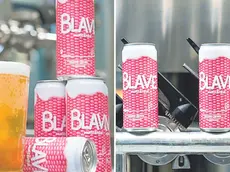 La birra Blave in rosa