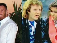 Nicola Armando Tozzi e, a destra, il padre Umberto e la madre Serafina Scialò