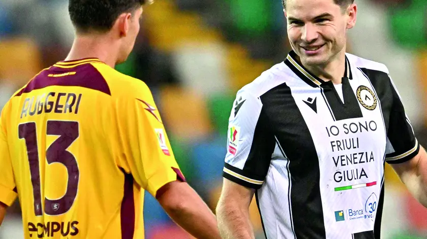 Udine 25 settembre 2024 calcio coppa italia Udinese vs Salernitana©Foto Petrussi