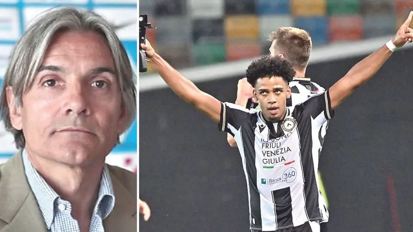 Rodolfo Vanoli, ex bianconero, a destra Il brasiliano Brenner (foto Petrussi)