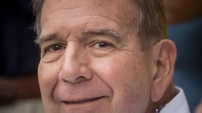 epa11592822 (FILE) Presidential opposition candidate Edmundo Gonzalez Urrutia takes part in a political event with supporters in Caracas, Venezuela, 13 June 2024 (reissued 08 September 2024). Edmundo Gonzalez has left the country and is seeking asylum in Spain, Venezuela's Vice President Delcy Rodriguez said on social media on 07 September 2024. Venezuela is in a political crisis since President Maduro was declared the winner of the elections on 28 July, which are the subject of allegations of fraud. EPA/Miguel Gutierrez