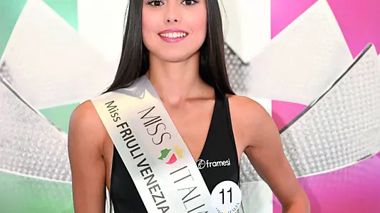 L'udinese Eleonora Paron, 19 anni: è lei Miss Friuli Venezia Giulia