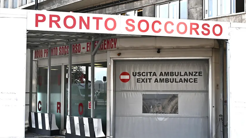 Il Pronto Soccorso dell'ospedale Galliera. Genova, 11 ottobre 2023. ANSA/LUCA ZENNARO (pronto soccorso, sanita')