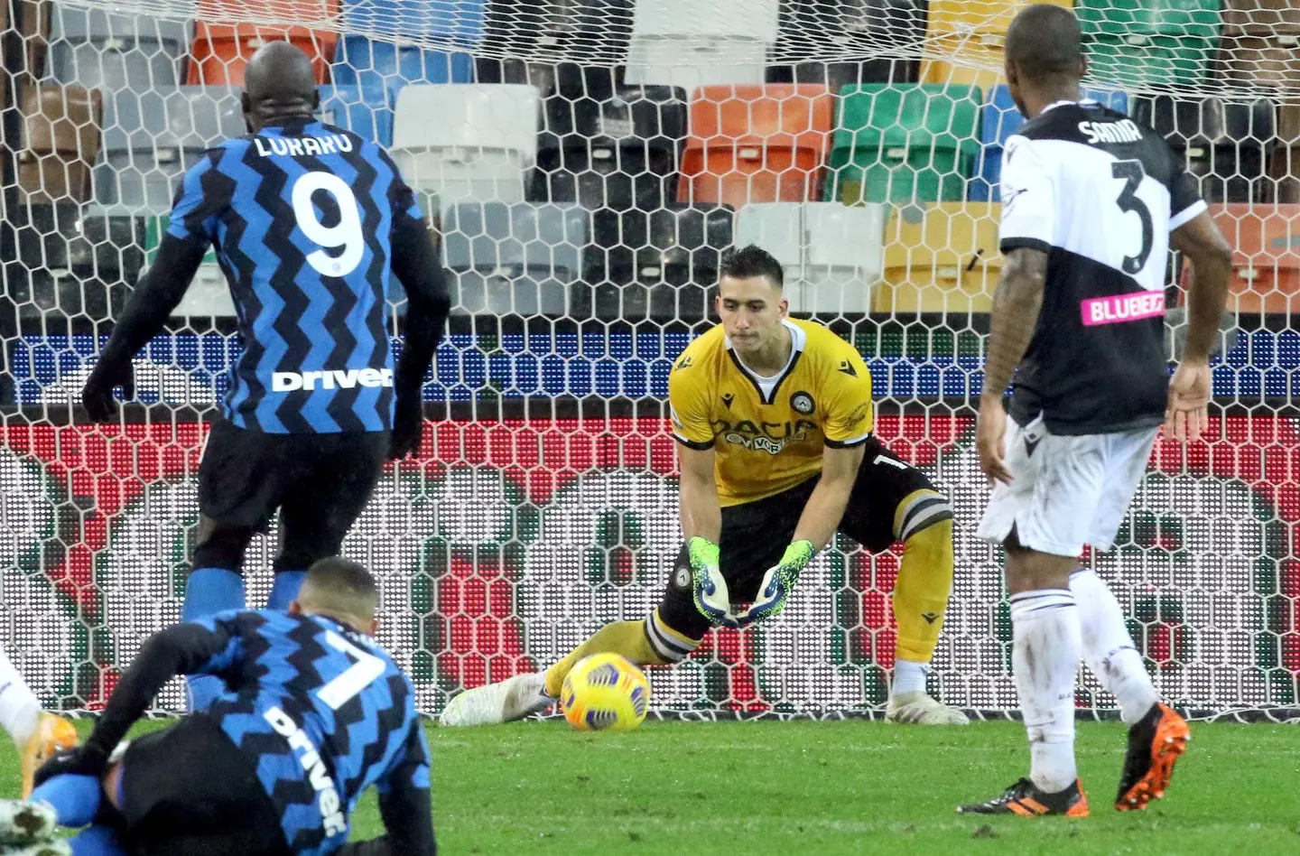 Udine 23 Gennaio 2021. Calcio Serie A. Udinese-Inter. Â© Foto Petrussi