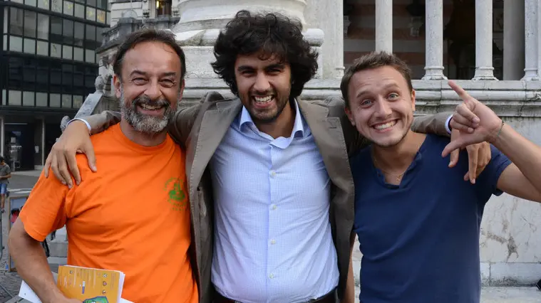 Udine 05 settembre 2014 artisti da strada Foto Press -Massimo Turco