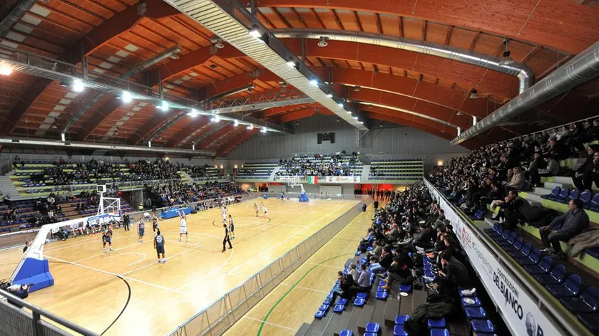 Cividale, 14 febbraio 2015. Basket, GSA Udine vs Virtus Bologna..Copyright ag Foto Petrussi / Ferraro Simone