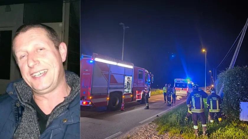 Gino Monaco, la vittima dell'incidente e il luogo del sinistra
