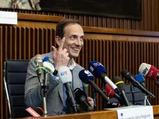 Il riconfermato presidente della Regione Fvg, Massimiliano Fedriga