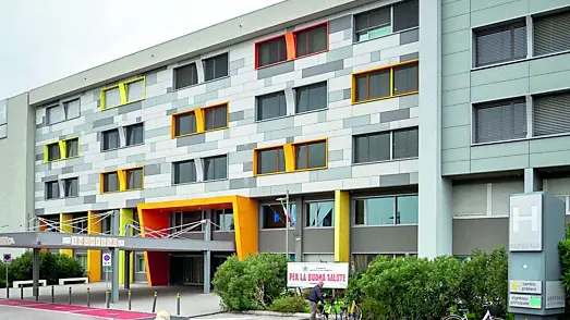 L’ospedale di San Vito al Tagliamento © Foto Petrussi / Marco Brisotto