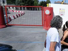Udine 17 Agosto 2013. Animata conferenza stampa del PD sul parcheggio di Piazza Primo Maggio. Telefoto Copyright Petrussi Press Diego Petrussi