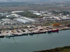 San Giorgio Di Nogaro. Zona Industriale Aussa Corno. Telefoto copyright Petrussi Foto Press