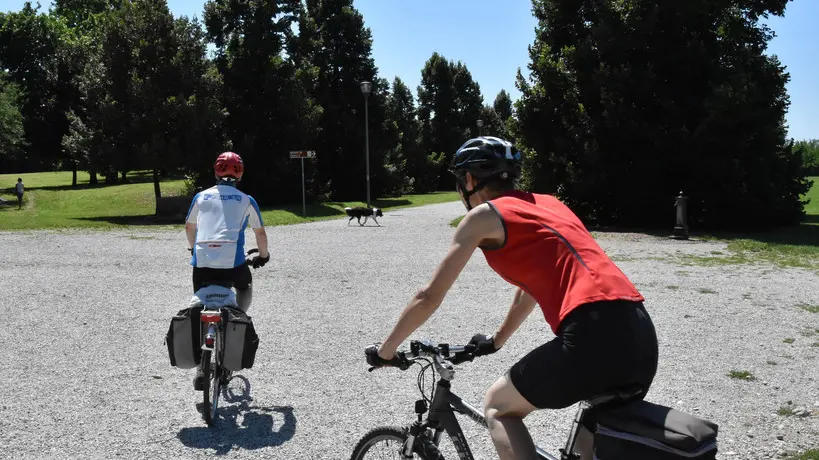 Udine 27 luglio PISTA CICLABILE Agenzia Petrussi foto Turco Massimo