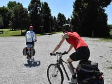 Udine 27 luglio PISTA CICLABILE Agenzia Petrussi foto Turco Massimo