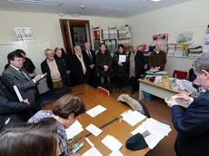 Udine 26 Marzo 2013. Estrazione simboli elezioni comunali. Telefoto Copyright Petrussi Foto Press 7 Petrussi Diego