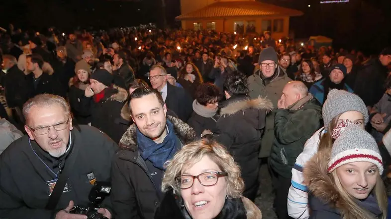 Tarcento 6 Gennaio 2019. Pignarul Grant. © Foto Petrussi
