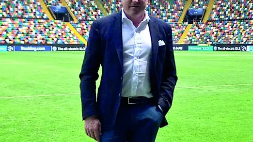 L’ex patron del Pordenone calcio Mauro Lovisa