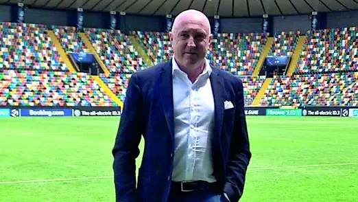 L’ex patron del Pordenone calcio Mauro Lovisa