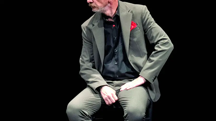 Massimo Somaglino protagonista con Alessandro Lussiana dello spettacolo teatrale “Salām/Shalom. Due padri”