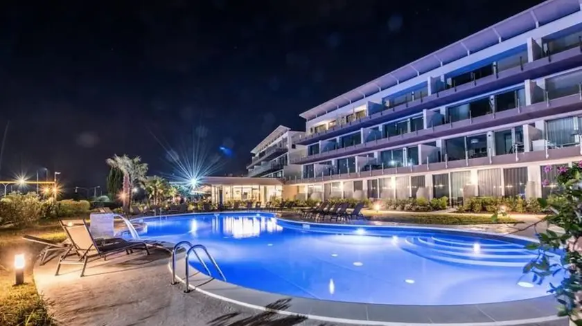 Una veduta esterna del Laguna Palace Resort