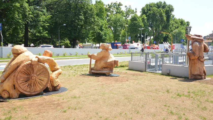 Udine 26 maggio 2017 statue maschio Copyright Petrussi Foto Press Turco Massimo