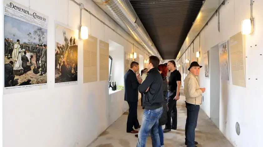Nimis 12 ottobre 2014 Inaugurazione del forte Bernadia. Copyright Foto Petrussi / Ferraro Simone