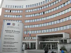 Il tribunale dove è in corso il processo per la strage di piazza della Loggia a Brescia, 23 Marzo 2023. Ansa Riccardo Bortolotti