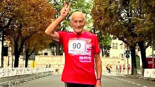 La partecipazione di Vittorio Uliana nel 2023 alla maratona di Udine
