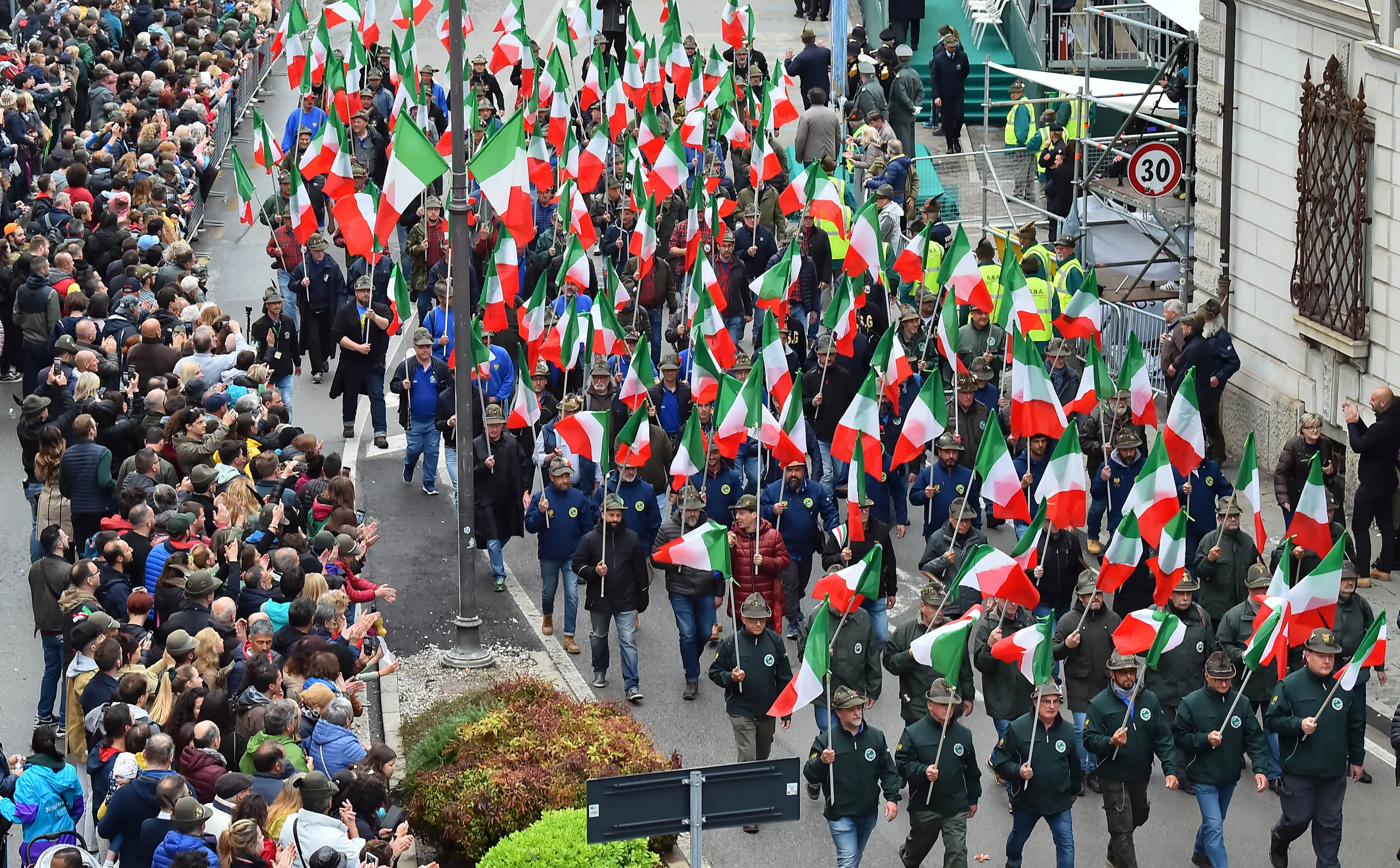 Udine 14 Maggio 2023. Sfilata Aunata Alpini. © Foto Petrussi