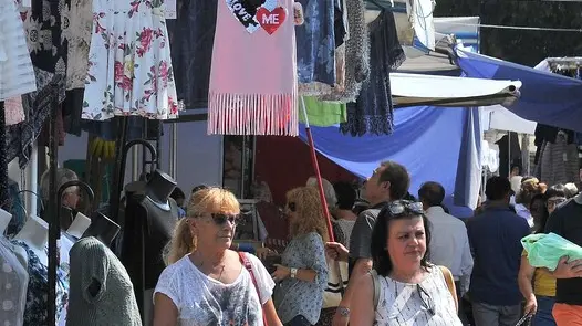 Udine 26 Agosto 2017. Mercato di Viale Vat. © Foto Petrussi