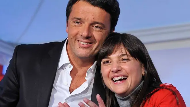 Udine 10 Aprile 2013. Matteo Renzi in Piazza Matteotti in sostegno della candidatura di Debora Serracchiani alla presidenza della regione Friuli Venezia Giulia. Telefoto copyright Petrussi Foto Press / Diego Petrussi