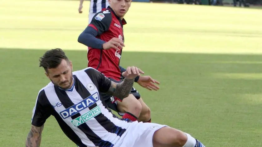 Cagliari 27 Ottobre 2016. Calcio Serie A. Cagliari - Udinese. © Foto Petrussi