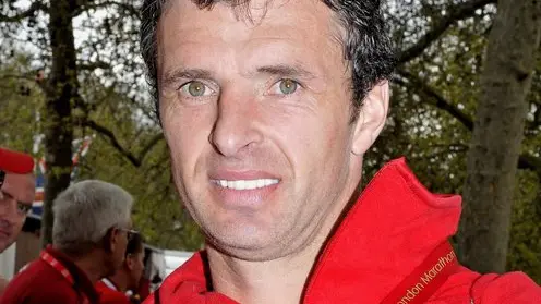 Il ct del Galles, Gary Speed, in una foto del 25 aprile 2010. ANSA