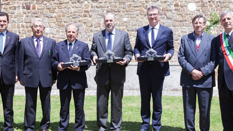 Rosazzo 22 Maggio 2016 Abbazia di Rosazzo conferimento Premio Friuli UNCI Copyright Petrussi Foto Press / Bressanutti