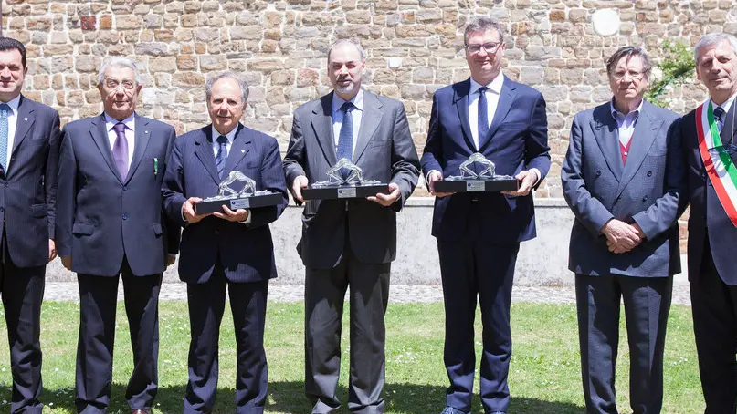Rosazzo 22 Maggio 2016 Abbazia di Rosazzo conferimento Premio Friuli UNCI Copyright Petrussi Foto Press / Bressanutti