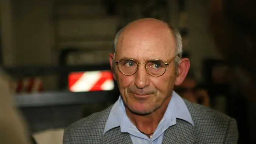 Michele Misseri durante la lettura della sentenza di primo grado al processo che lo vede imputato con Sabrina Misseri e Cosima Serrano per la morte di Sarah Scazzi, al Tribunale di Taranto, 20 aprile 2013. ANSA/RENATO INGENITO