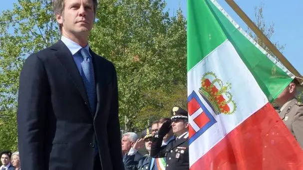 Bumbaca Gorizia 08.04.2017 Emanuele Filiberto al Parco della Rimenbranza © Fotografia di Pierluigi Bumbaca