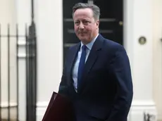 epa11065624 Britain’s Foreign Secretary David Cameron attends a Cabinet meeting at Downing Street in London, Britain, 09 January 2024. EPA/NEIL HALL