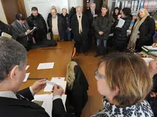 Udine 26 Marzo 2013. Estrazione simbololi Elezioni comunali. Telefoto Copyright Petrussi Foto Press 7 Petrussi Diego