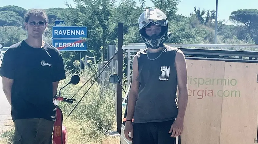 Marco Suljic e Mattia Bertazzon a Ravenna