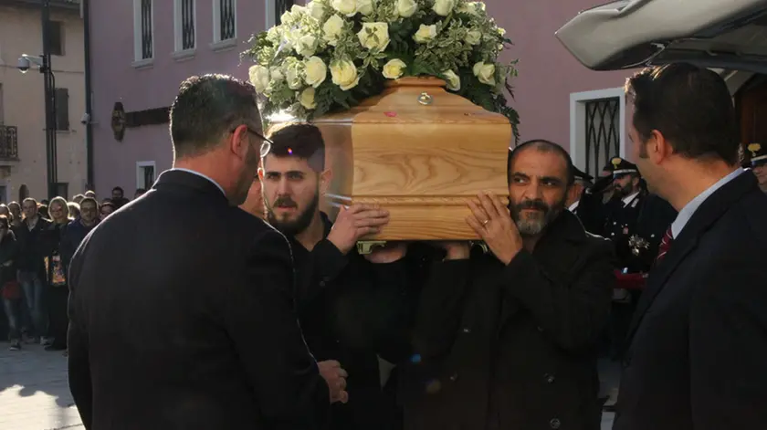 FOTO MISSINATO - FUNERALE CARABINIERE A SAN QUIRINO