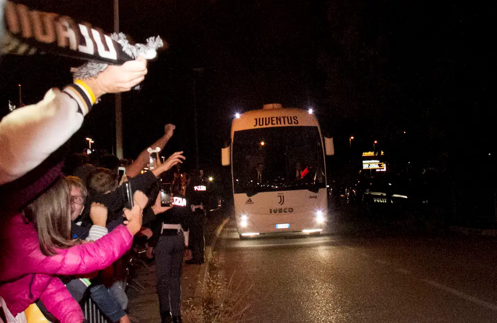 Bonaventura Monfalcone-05.10.2018 Arrivo Juventus-Hotel Major-Ronchi dei Legionari-foto di Katia Bonaventura