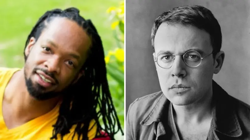 I Premi Pulitzer Jericho Brown e, a destra, Joshua Cohen