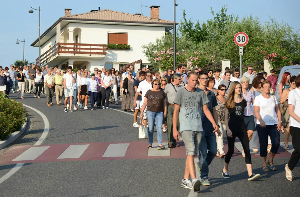 Moruzzo 15-07-2015 funerale foto petrussi Turco Massimo