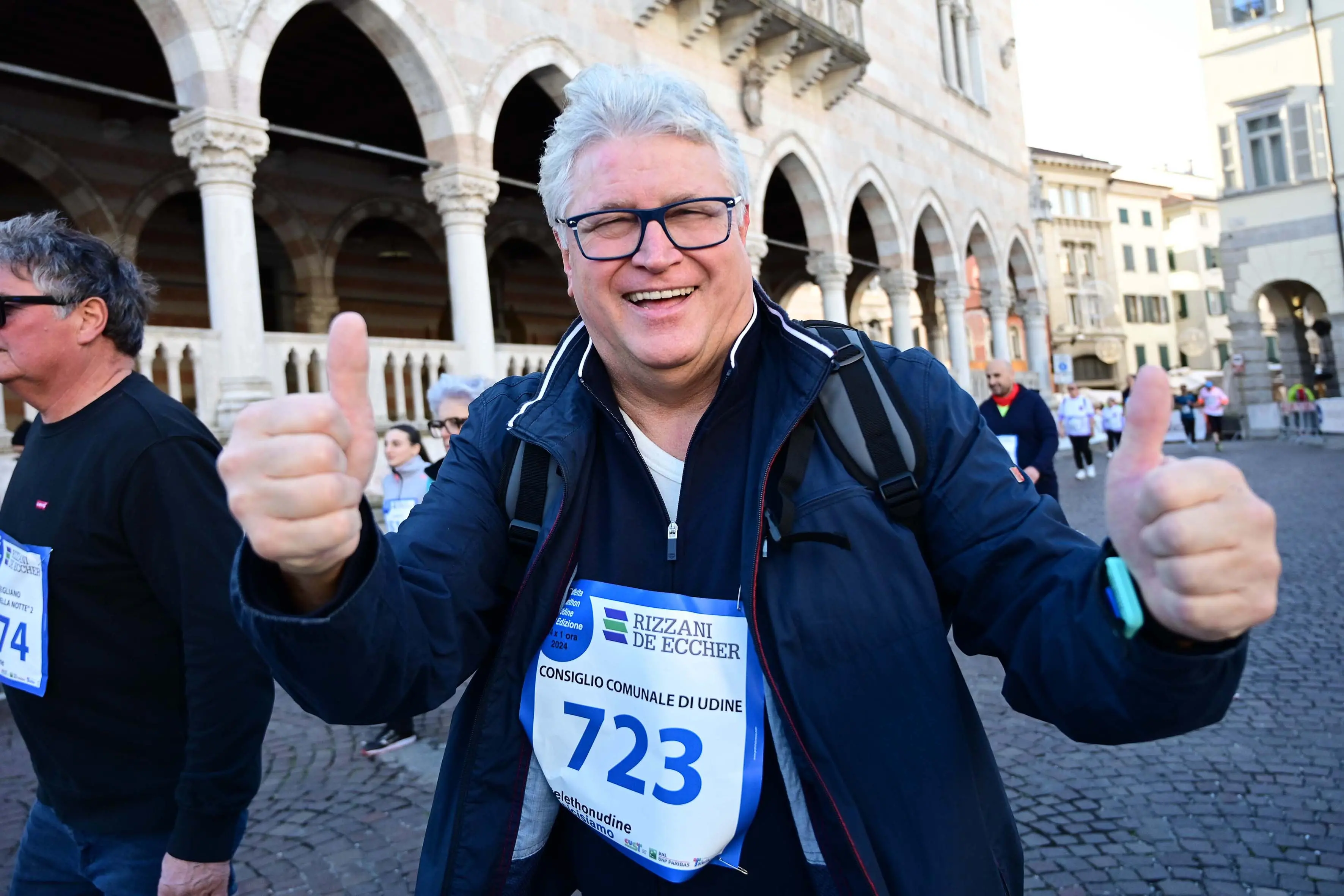 Udine 1 Dicembre 2024. Telethon Corsa e premiazioni. © Foto Petrussi