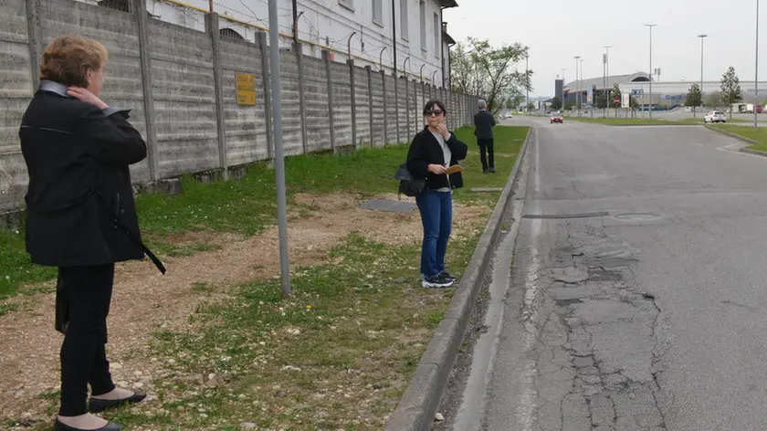 Udine 2 Aprile 2019 zvia dello sport ona villaggio san domenico del sole rizzi senza infrastrutture Agenzia Petrussi foto Turco Massimo