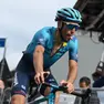 Vincenzo Nibali al traguardo della Marmolada