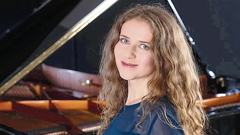La pianista ucraina Anfisa Bobylova