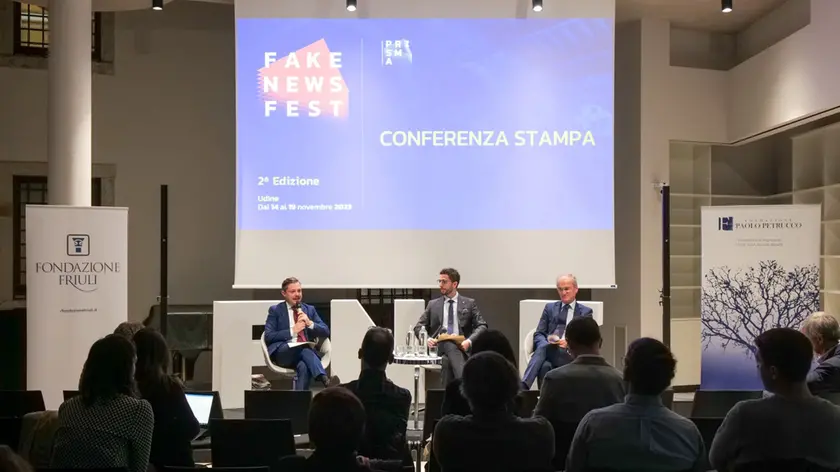 La presentazione della seconda edizione del Fake News Festival (dal 14 al 20 novembre a Udine)